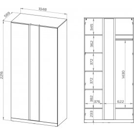 Шкаф Варма Стор 105