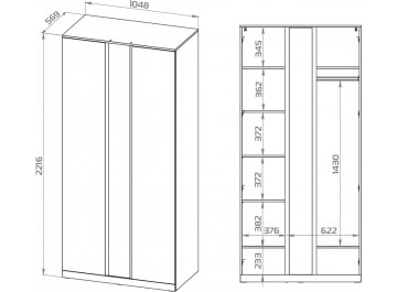 Шкаф Варма Стор 105