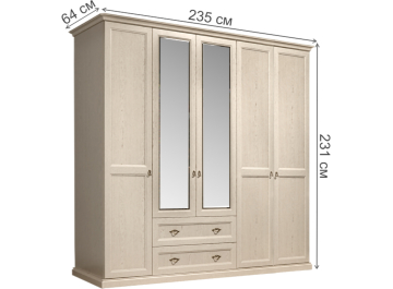 Шкаф Венеция ВНШ1/51