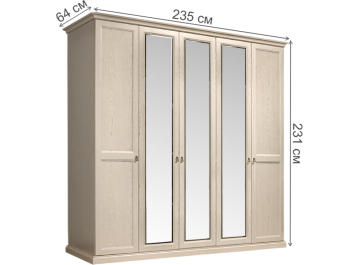 Шкаф Венеция ВНШ1/5