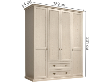 Шкаф Венеция ВНШ2/41