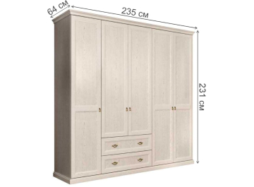 Шкаф Венеция ВНШ2/51