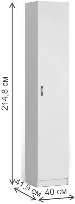 Шкаф Веста-14 ясень светлый