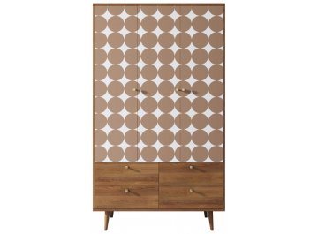 Комод Воаб орех / принт 17
