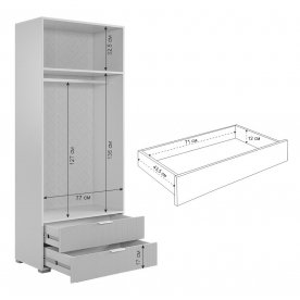 Шкаф Зефир 108.01