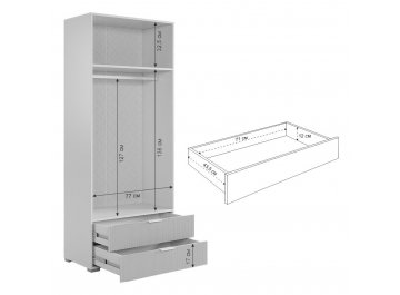 Шкаф Зефир 108.01