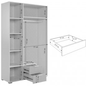 Шкаф Зефир 109.02