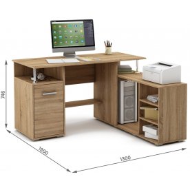 Компьютерный стол Амбер-10