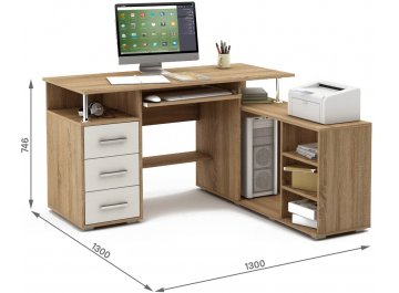 Компьютерный стол Амбер-12К