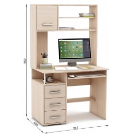 Компьютерный стол Амбер-16К