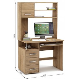 Компьютерный стол Амбер-16К