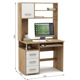 Компьютерный стол Амбер-16К