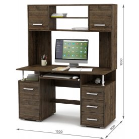 Компьютерный стол Амбер-18К