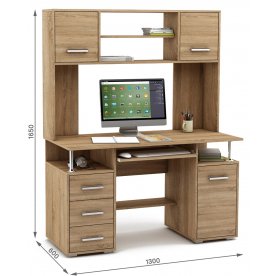 Компьютерный стол Амбер-19К