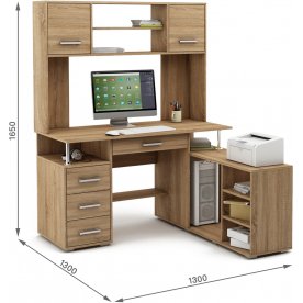 Компьютерный стол Амбер-24Я