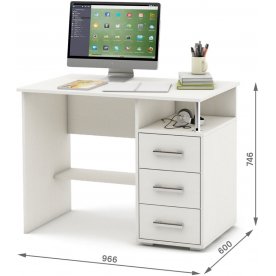 Компьютерный стол Амбер-3