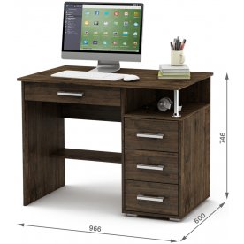 Компьютерный стол Амбер-3Я