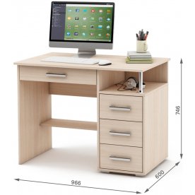 Компьютерный стол Амбер-3Я