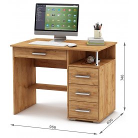 Компьютерный стол Амбер-3Я