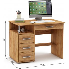 Компьютерный стол Амбер-4Я