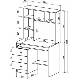 Компьютерный стол Бостон-12