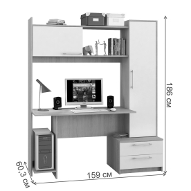 Компьютерный стол Денвер 12