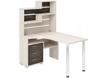 Компьютерный стол Домино СР-132-150 К-левый карамель / венге