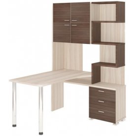 Компьютерный стол Домино СР-500М/140 КШК-Ч-правый