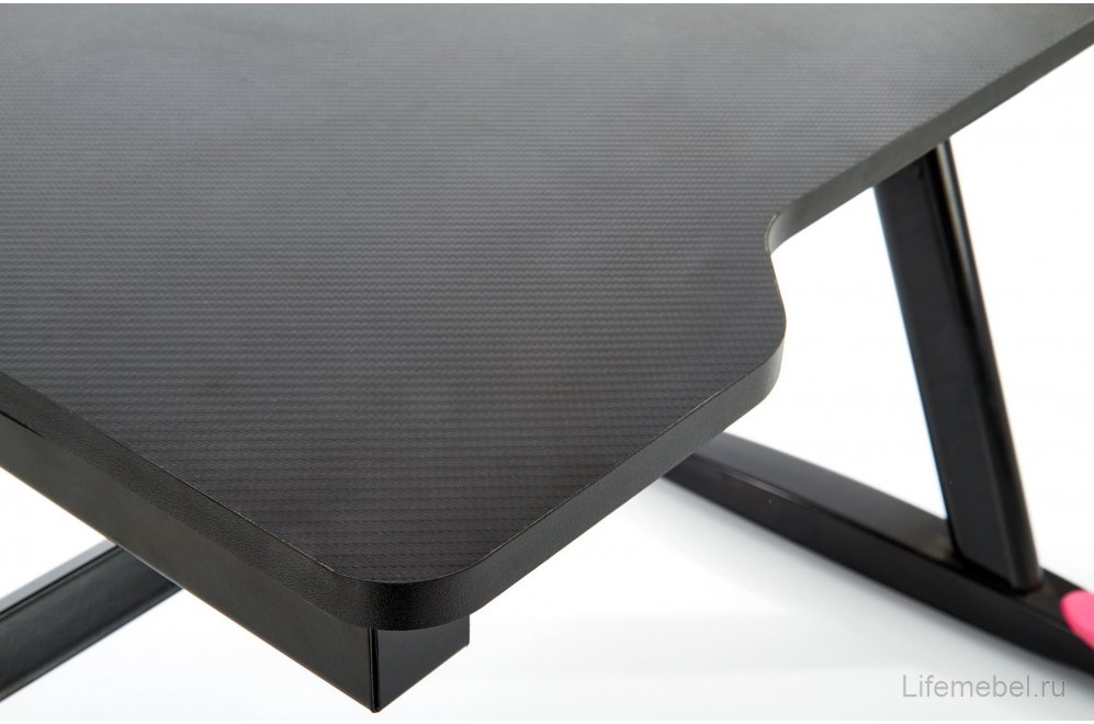 Компьютерный стол Duncan черно-красный