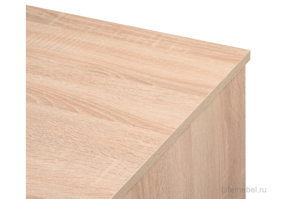 Компьютерный стол Джаз-24 левый дуб сонома