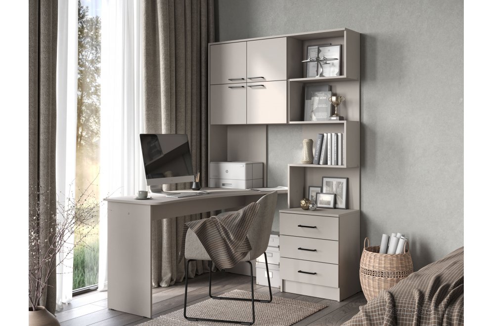 Компьютерный стол Эльброни левый кашемир