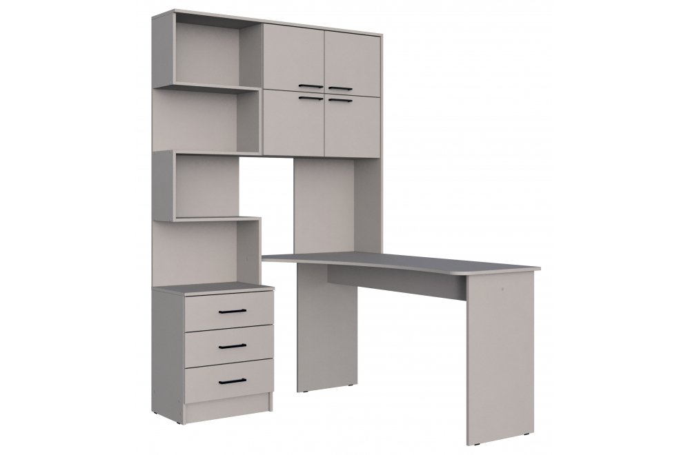 Компьютерный стол Эльброни правый кашемир