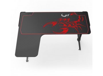Компьютерный стол Eureka L60 чёрный