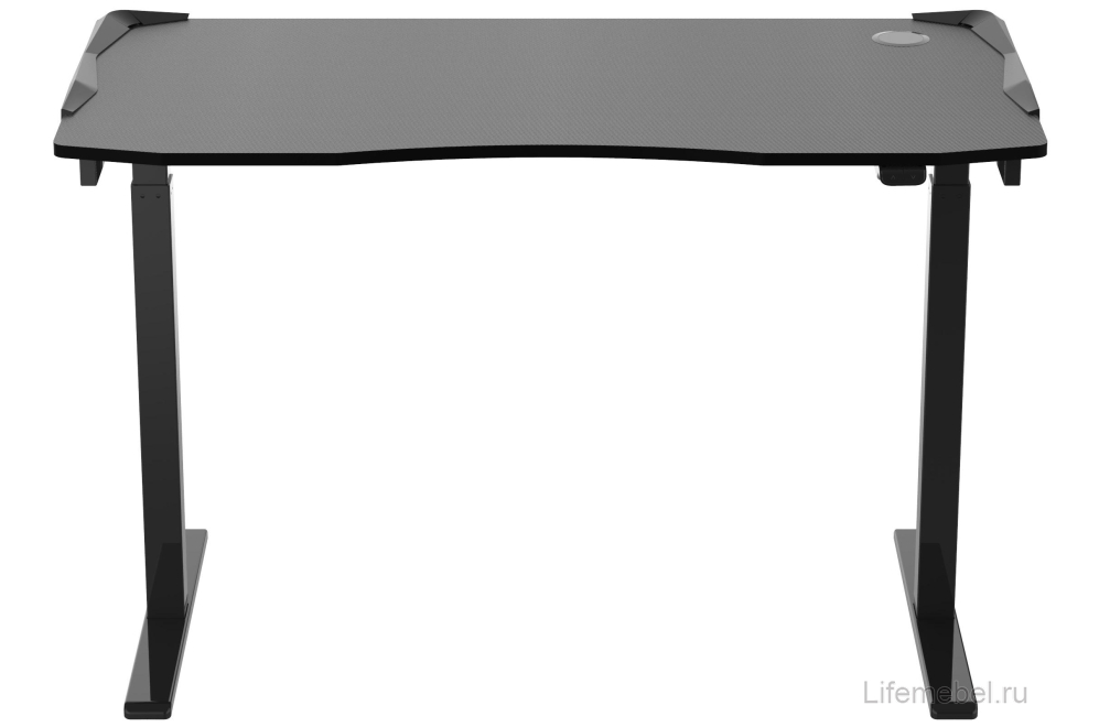 Компьютерный стол FoxGear FG-IE-47B с электроприводом и RGB-подсветкой