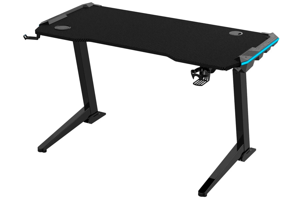 Компьютерный стол FoxGear FG-ZE-49B с электроприводом и RGB-подсветкой