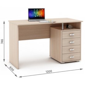 Компьютерный стол Имидж-51