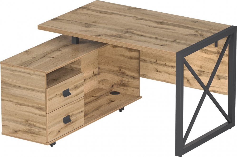 Компьютерный стол Хардвиг 1200 дуб вотан