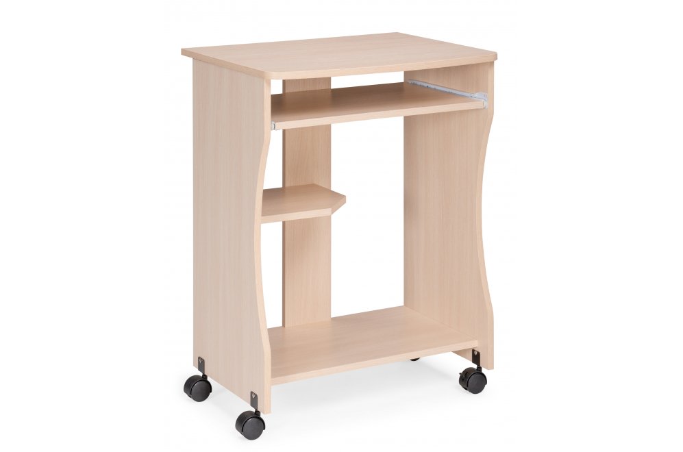 Компьютерный стол Джаз-27 дуб молочный - Уцененный экземпляр