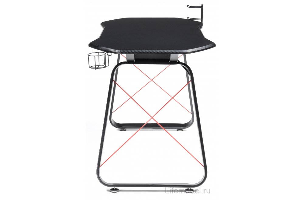 Компьютерный стол Koni black / red