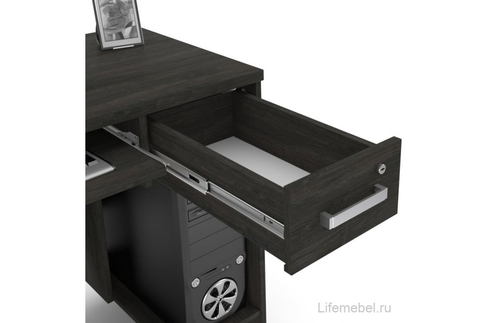 Компьютерный стол КС 16.01.7 99 см морское дерево карбон