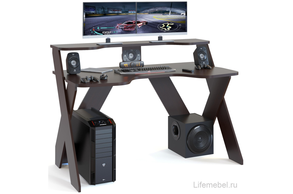 Письменный стол КСТ-118 венге