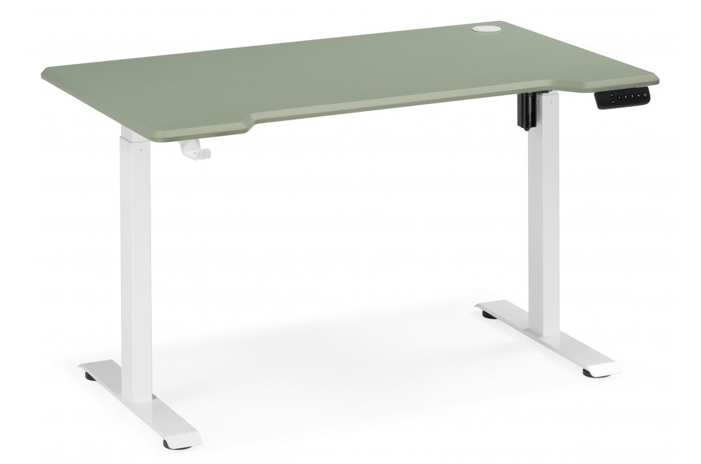 Компьютерный стол Маркос 120х75 зеленый / белый