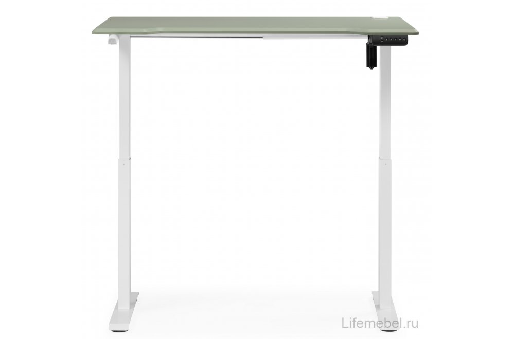 Компьютерный стол Маркос 120х75 зеленый / белый