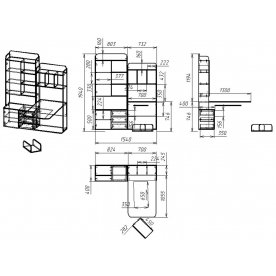 Компьютерный стол Мебелайн-20