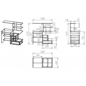 Компьютерный стол Мебелайн-30