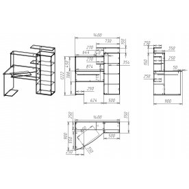 Компьютерный стол Мебелайн-32