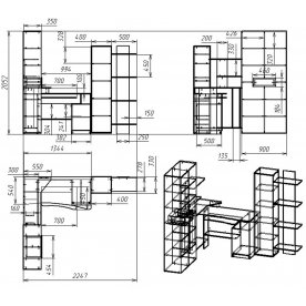 Компьютерный стол Мебелайн-4