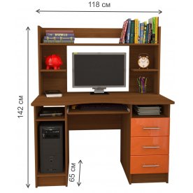 Компьютерный стол Мебелеф-38