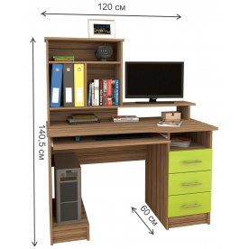 Компьютерный стол Мебелеф-39