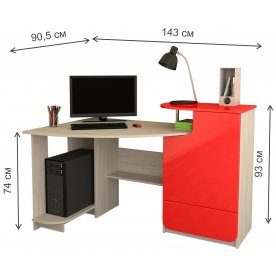 Компьютерный стол Мебелеф-42